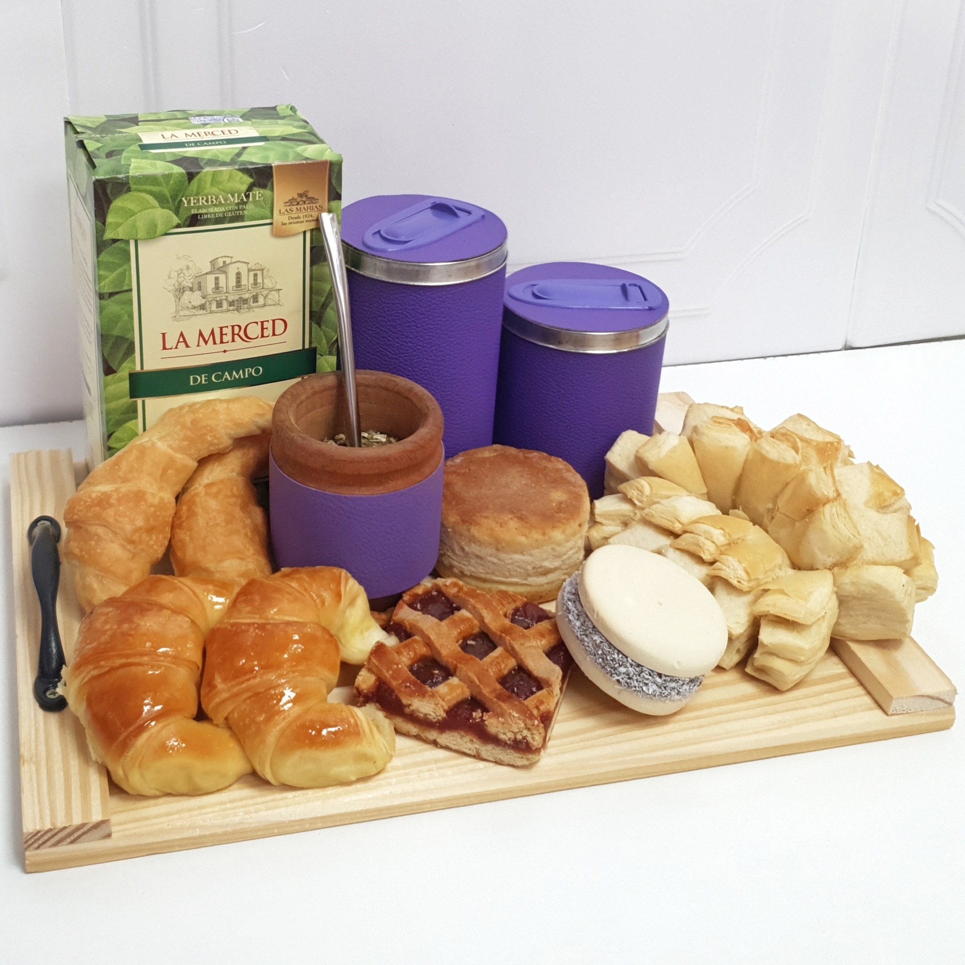 desayuno matero violeta a domicilio